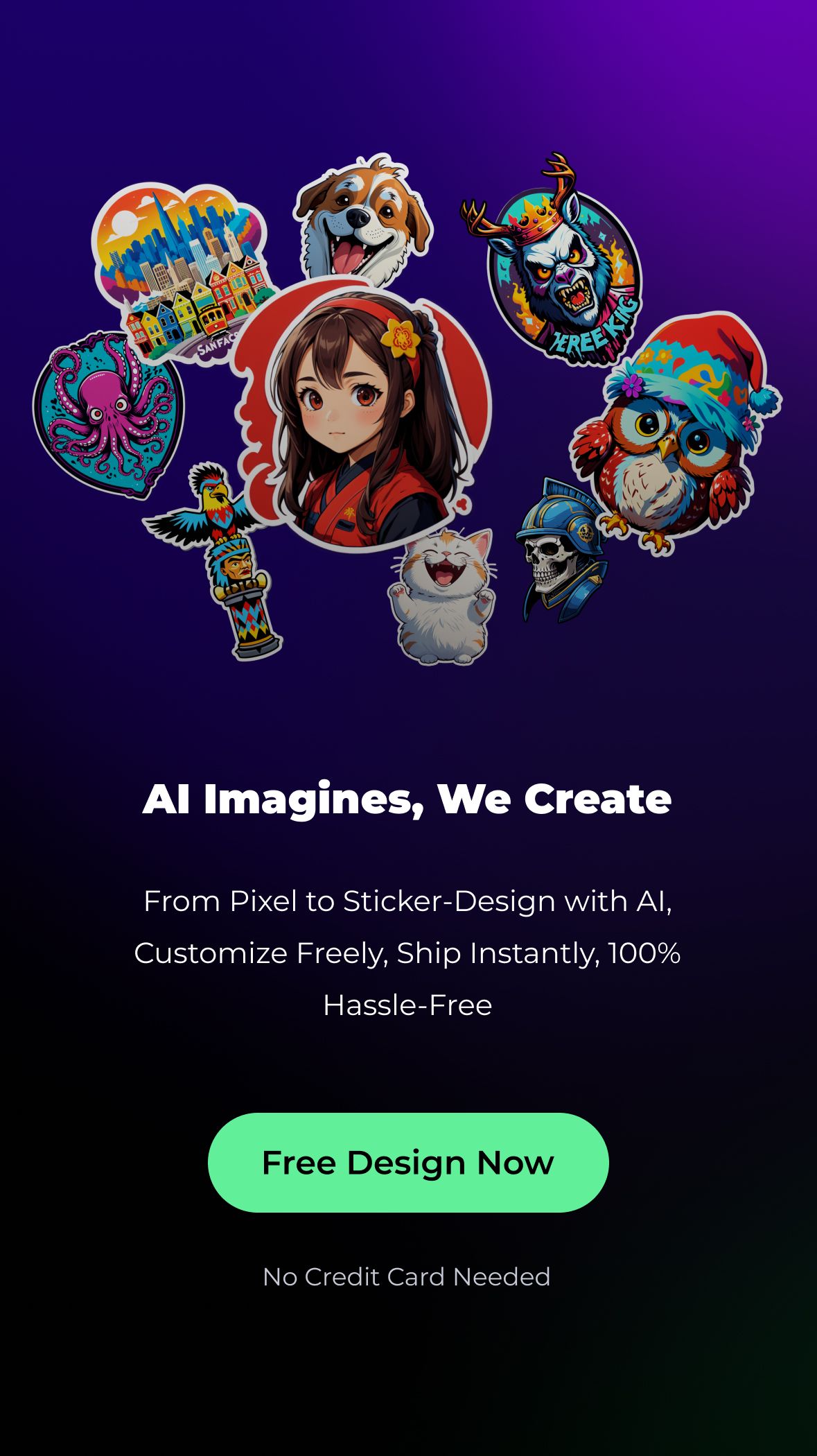 AI Imagines, We Create
